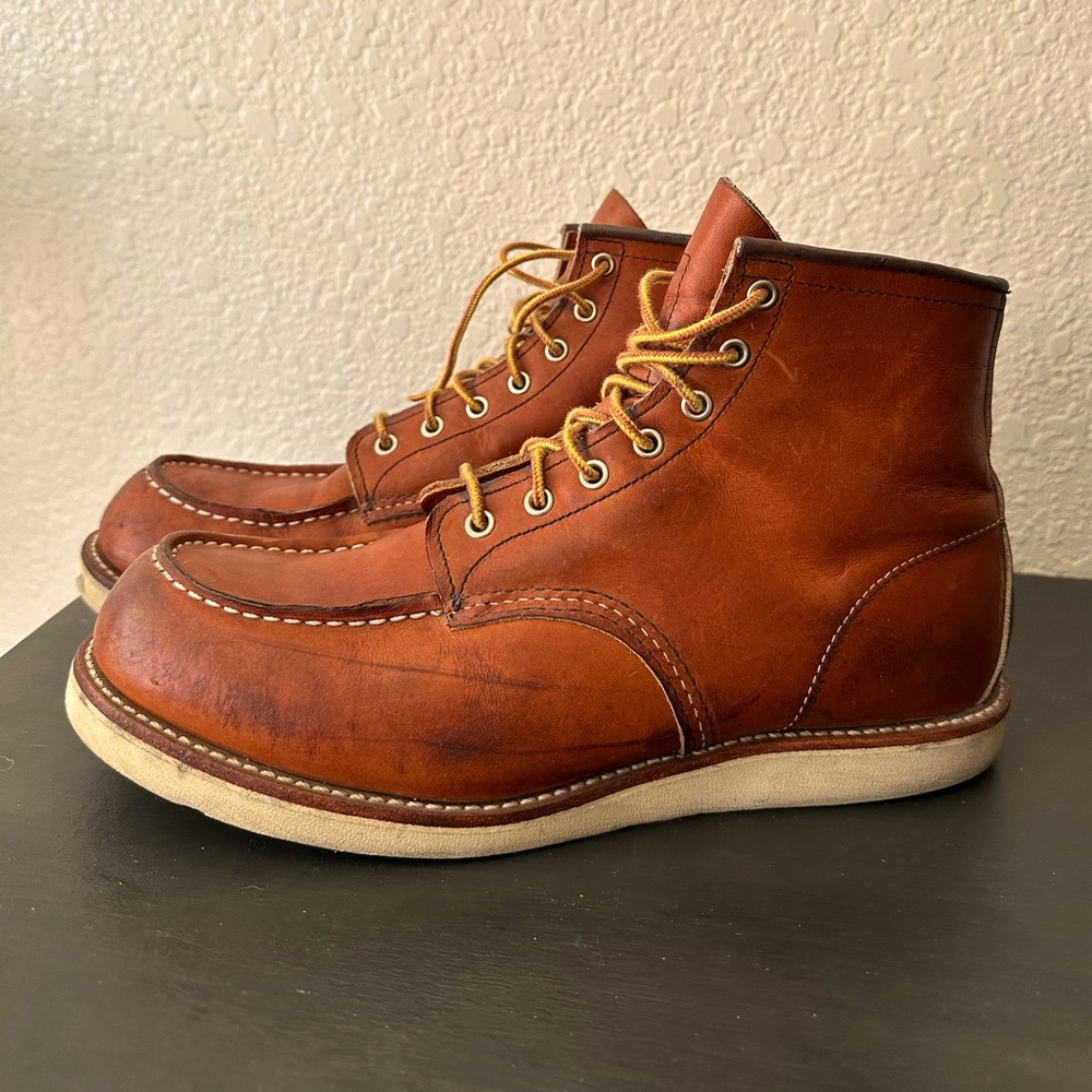 Men’s redwing boot. 6 in classic Moc 875 legacy. Size 11.5